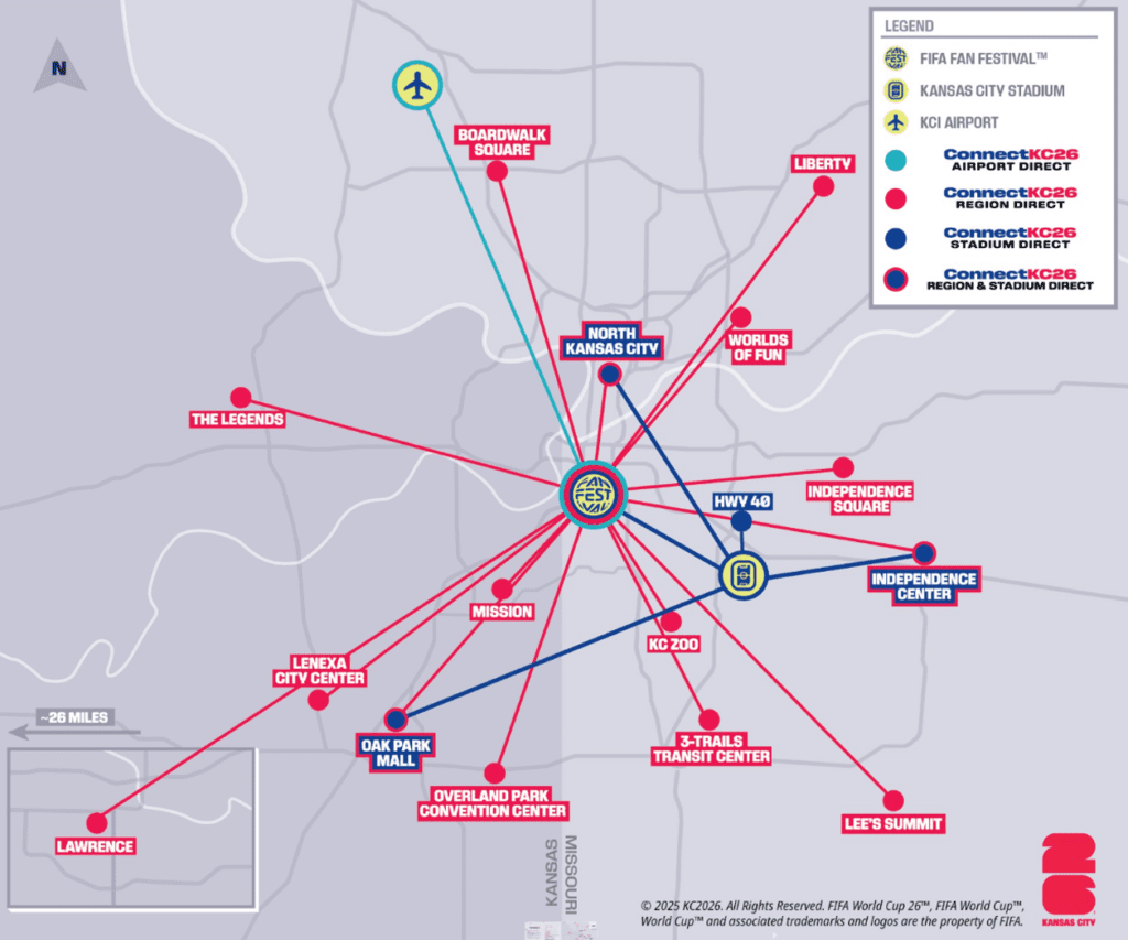 FIFA World Cup Transportation Routes